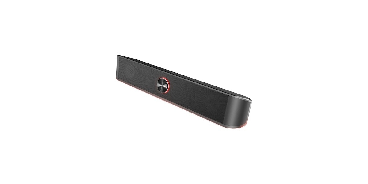 Soundbar gaming PC Trust GXT619 Thorne, iluminare RGB, Negru 24007 700766