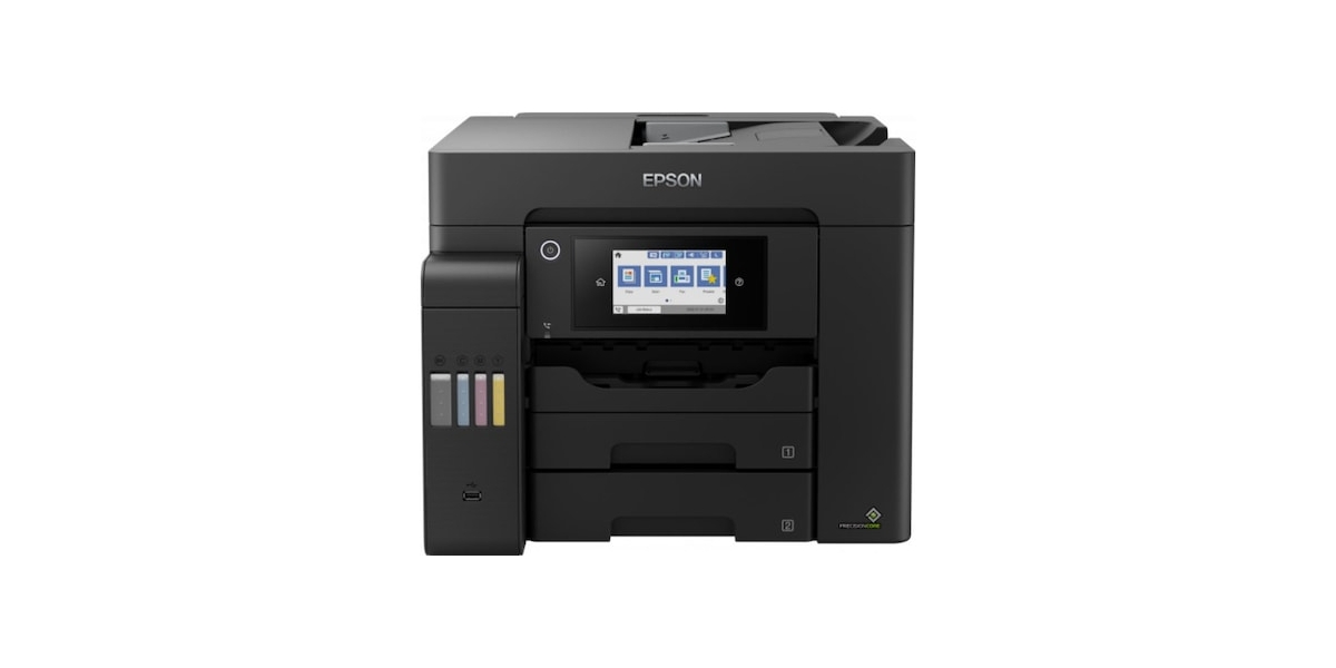 Multifunctional inkjet Color Epson EcoTank L6550 CISS, A4, Wireless, Negru 