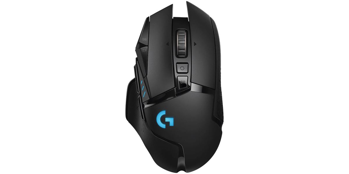 Mouse gaming Logitech G502 X Lightspeed, 2.4 Ghz, Negru 