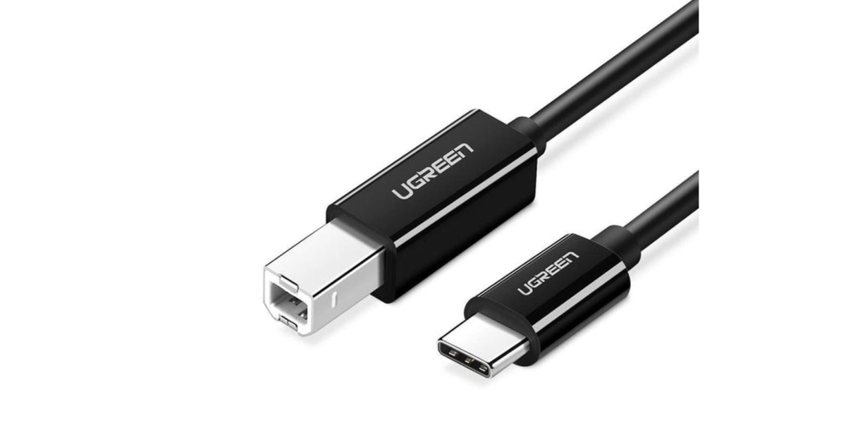 Cablu USB Ugreen pentru imprimanta US241, 2 m, negru 50446 