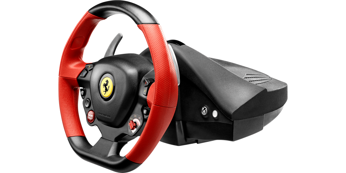 Gamepad si volan Thrustmaster Ferrari 458 Spider Racing Wheel - Volan &...