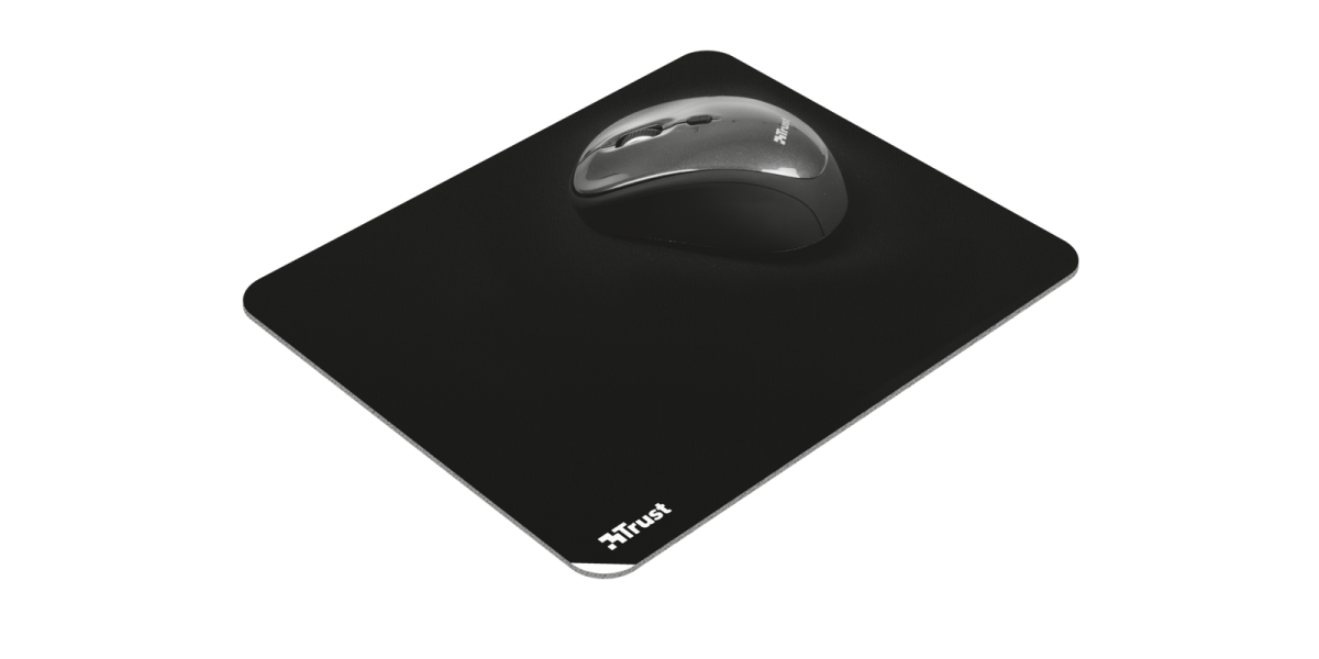 Mouse PAD Trust 180 x 220 mm, Cauciuc + Bumbac, Negru (21051) 751784