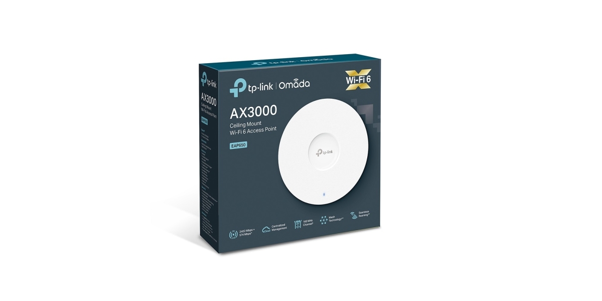 Access Point TP-Link EAP650, AX3000 Wireless Omada 765033