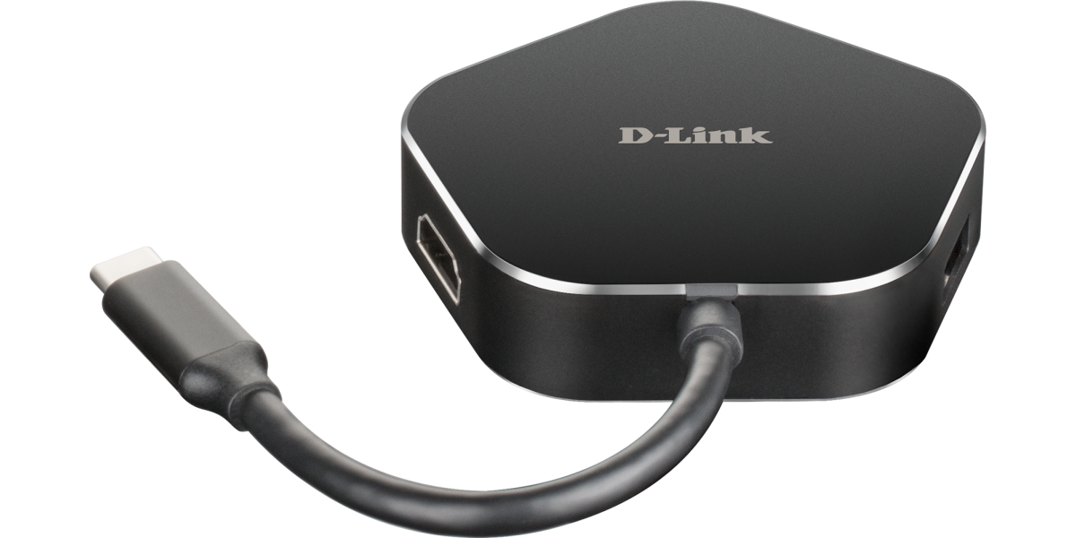 Hub USB D-Link DUB-M420 4-in-1, USB Tip C 