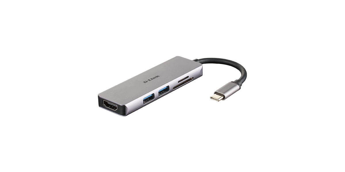 Hub USB D-Link DUB-M530 5-in-1 USB-C 