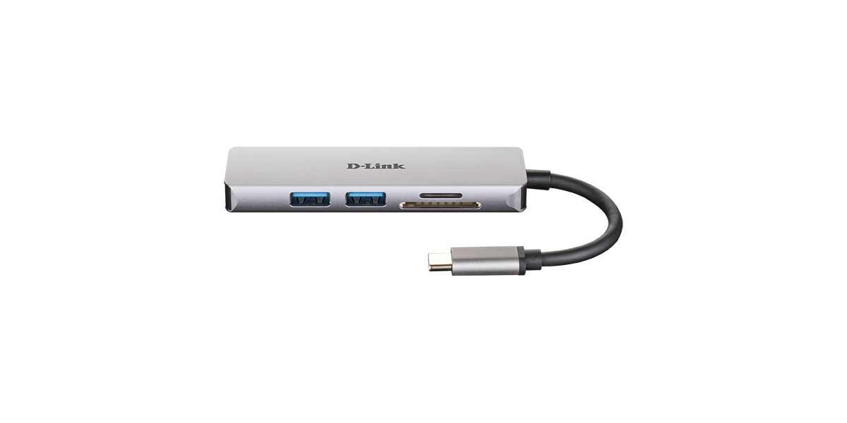 Hub USB D-Link DUB-M530 5-in-1 USB-C 765162