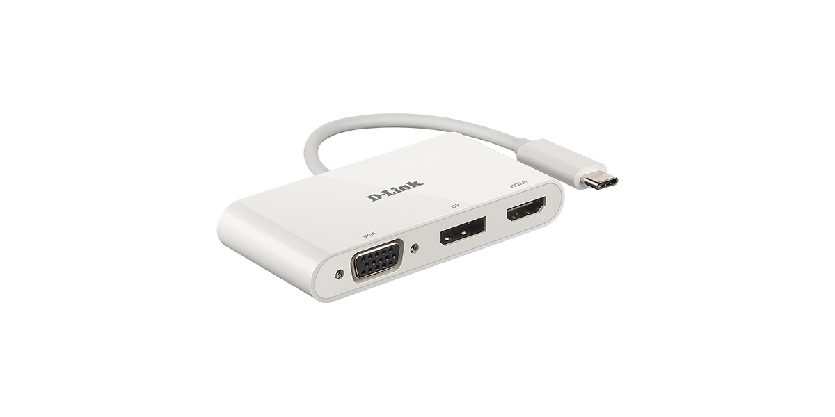 Hub USB D-Link DUB-V310 3-in-1 USB-C 