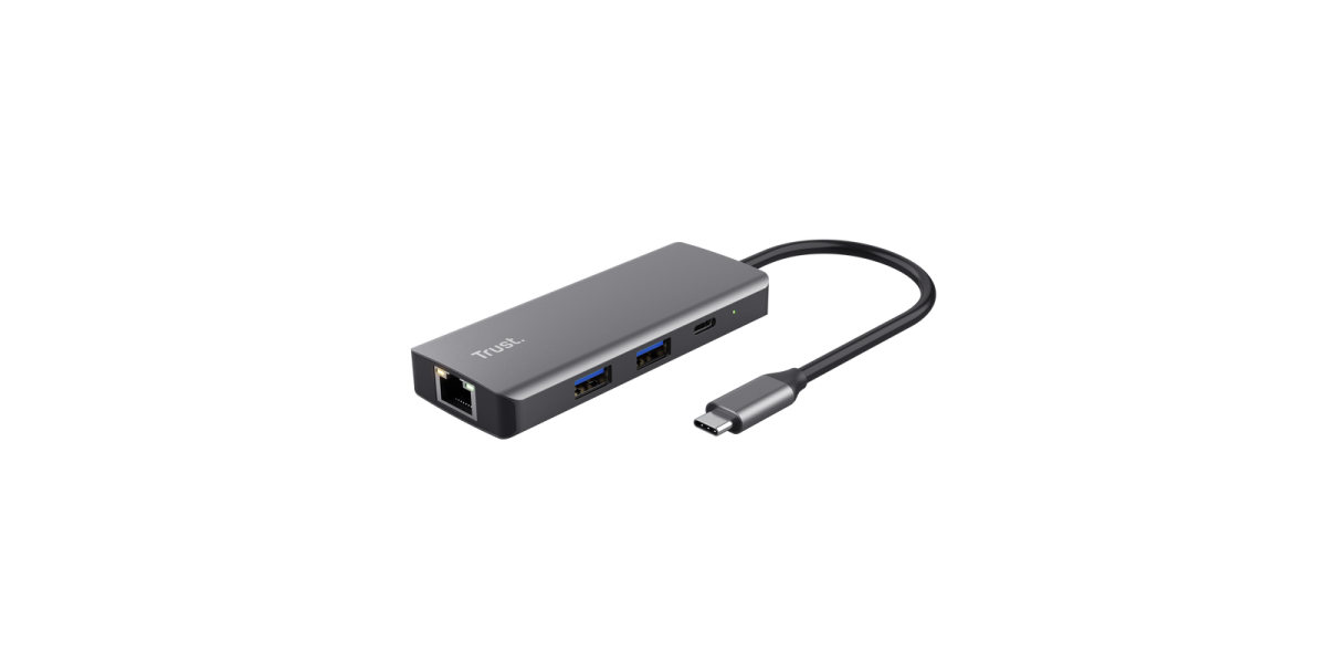 Hub USB Trust Dalyx 6-in-1 Multiport (24968) 