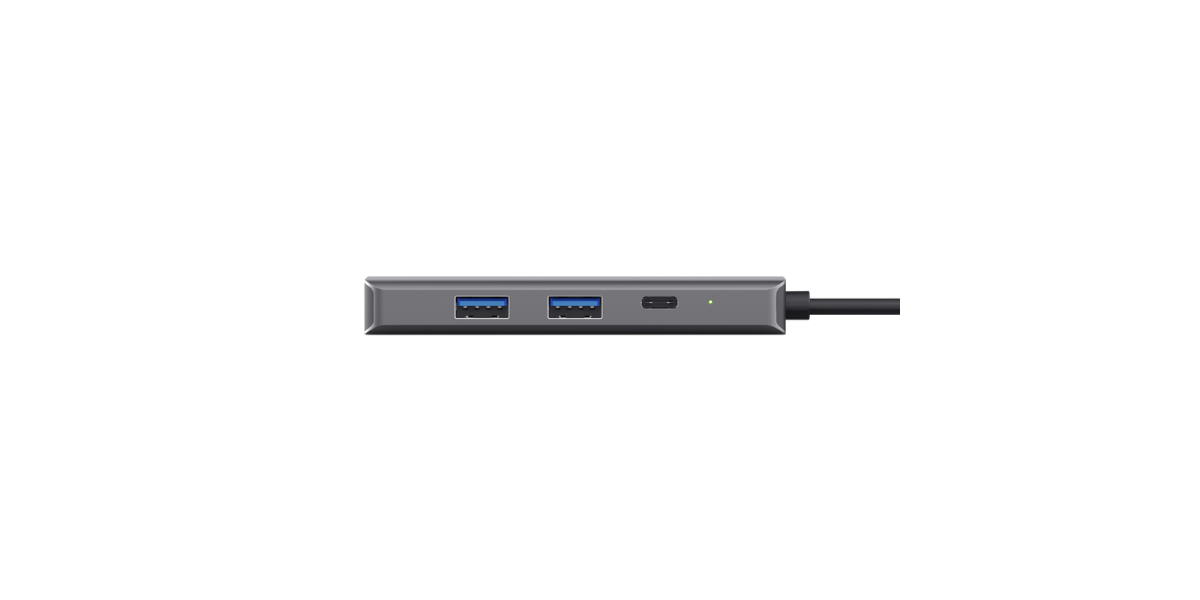 Hub USB Trust Dalyx 6-in-1 Multiport (24968) 765362