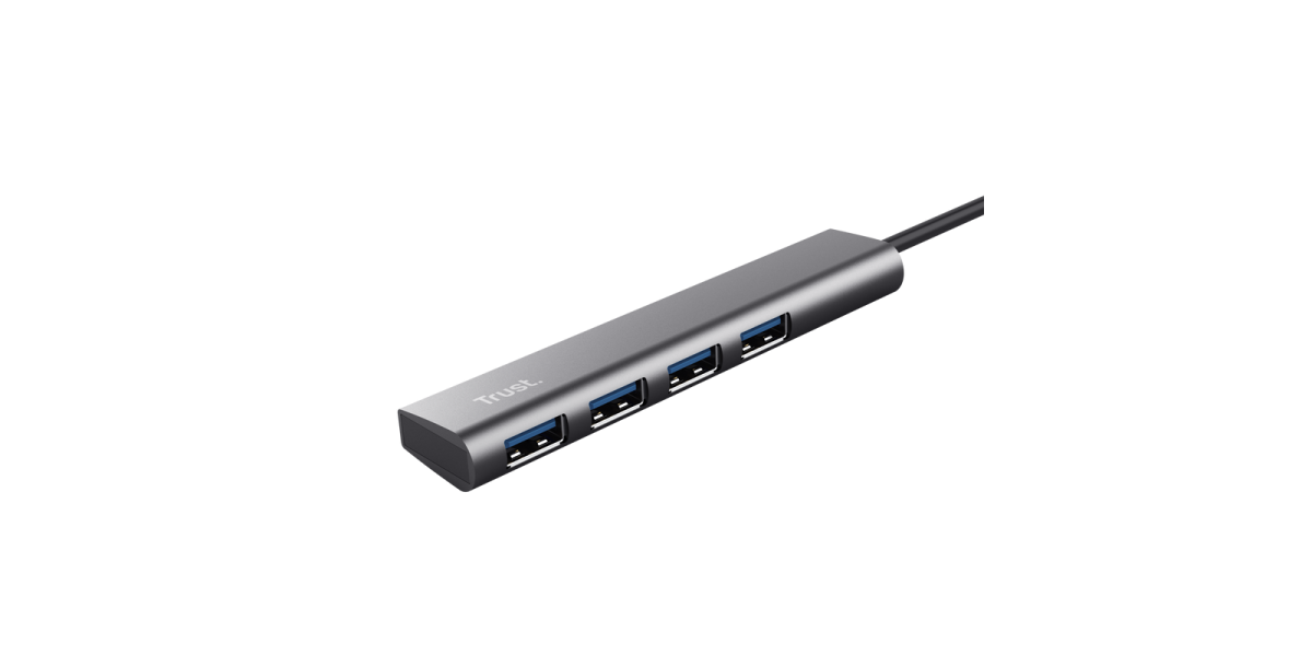 Hub USB Trust HALYX USB-C, 4-porturi USB3.2 (24948) 765371