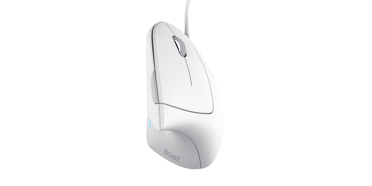 Mouse Trust Verto Ergo Alb, USB (25133) 765379