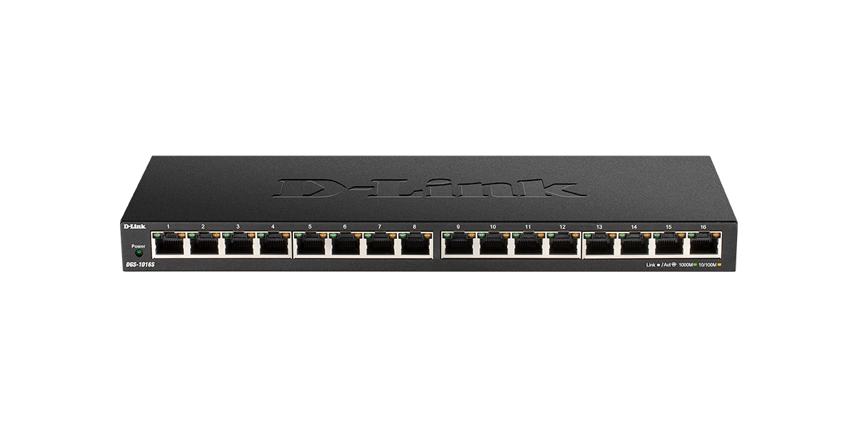 Switch D-Link DGS-1016S, 16 porturi, 32Gbps 765179