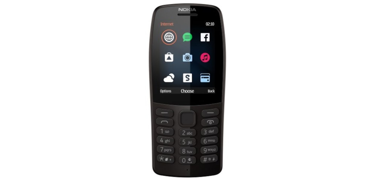 Telefon Nokia 210 DS 2019 negru (16OTRB01A06) 