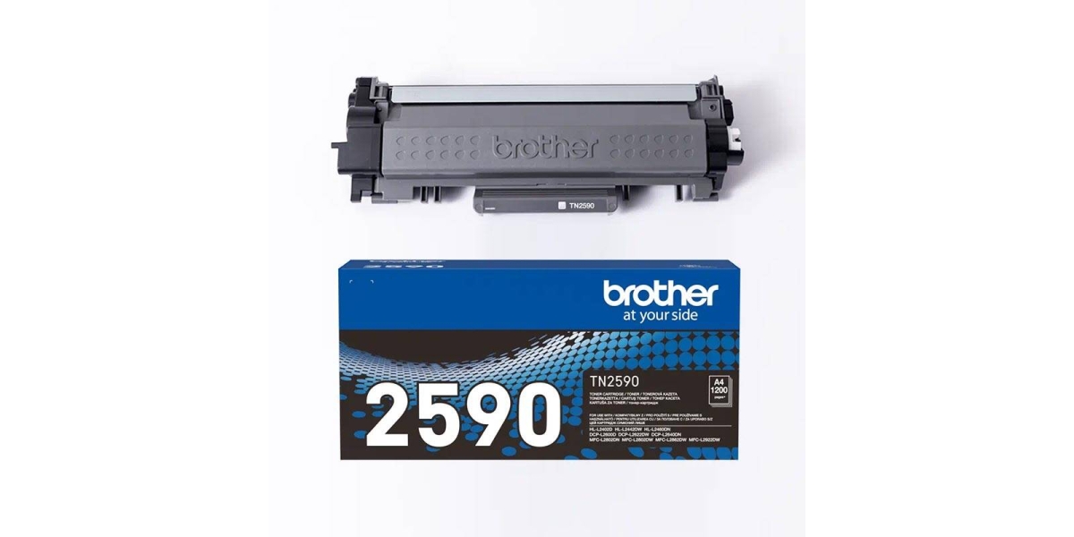 Toner Original Brother Black, TN2590, pentru HL L2402, L2442, 2460, 1.2K 