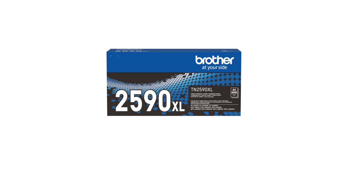 Toner Original Brother Black, TN2590XL, pentru HL L2402, L2442, 2460, 3K...