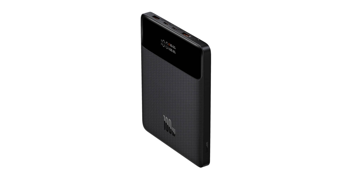 Baterie externa Baseus Blade 20000mAh, PD 100W, ultra thin, 2 x USB; 2 x USB...