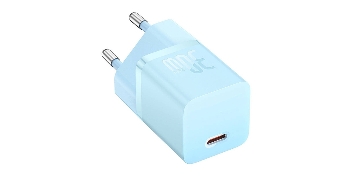 Incarcator retea Baseus Mini, GaN5 Fast Charger 30W, 1 x USB Type-C 5V/3A,...