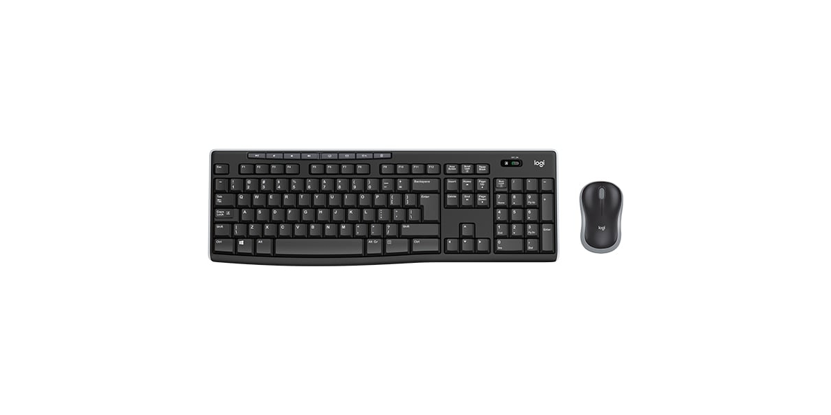 KIT wireless LOGITECH MK270, tastatura wireless multimedia + mouse wireless 3...