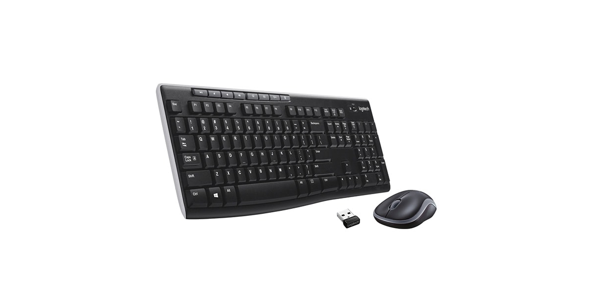 KIT wireless LOGITECH MK270, tastatura wireless multimedia + mouse wireless 3...