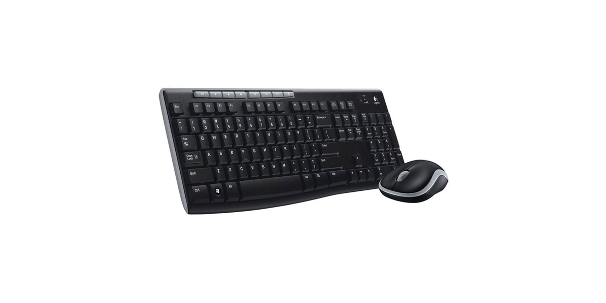 KIT wireless LOGITECH MK270, tastatura wireless multimedia + mouse wireless 3...