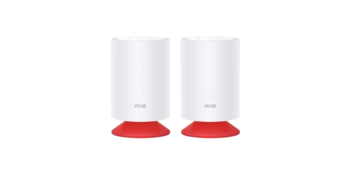 Mesh TP-Link Deco Voice X20(2-pack) wireless, AX1800, interior, difuzor...