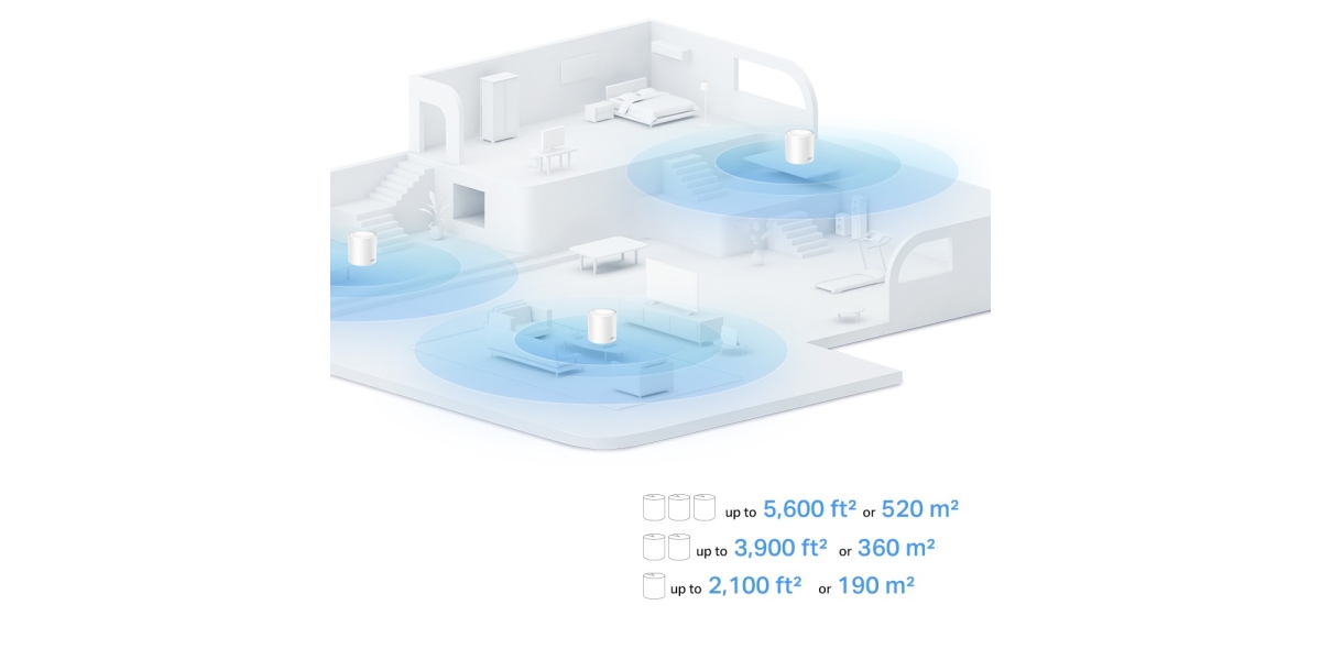 Mesh TP-Link Deco X10(2-pack) wireless, AX1500, interior, 1500 Mbps, LAN,...