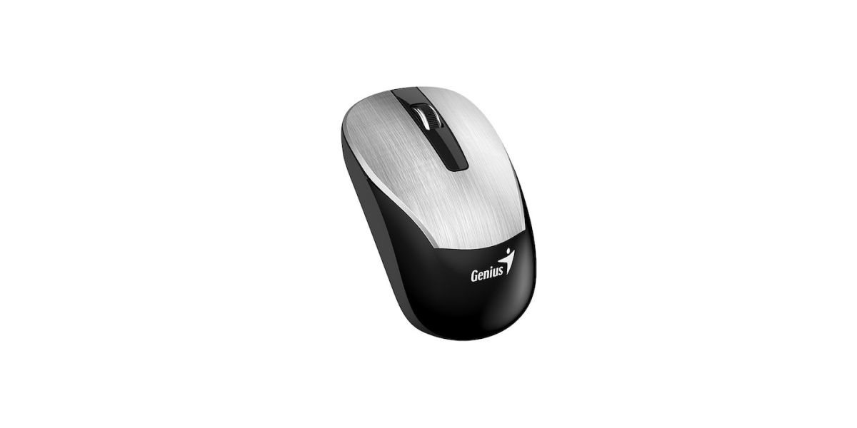 Mouse Genius ECO-8015 Wireless, Argintiu (31030011411) 765608