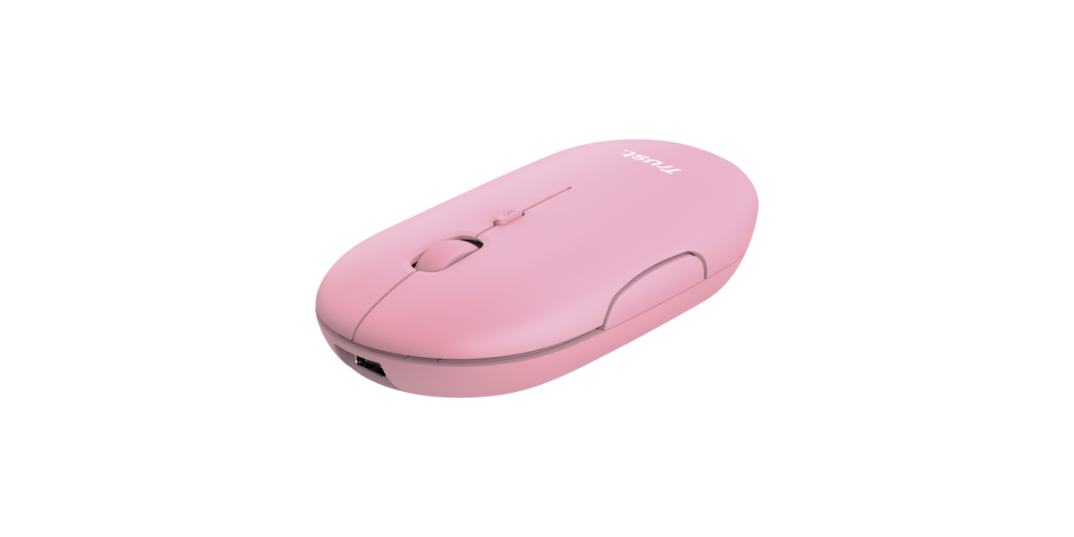 Mouse Trust Puck Bluetooth/Wireless Mouse Roz (24125) 