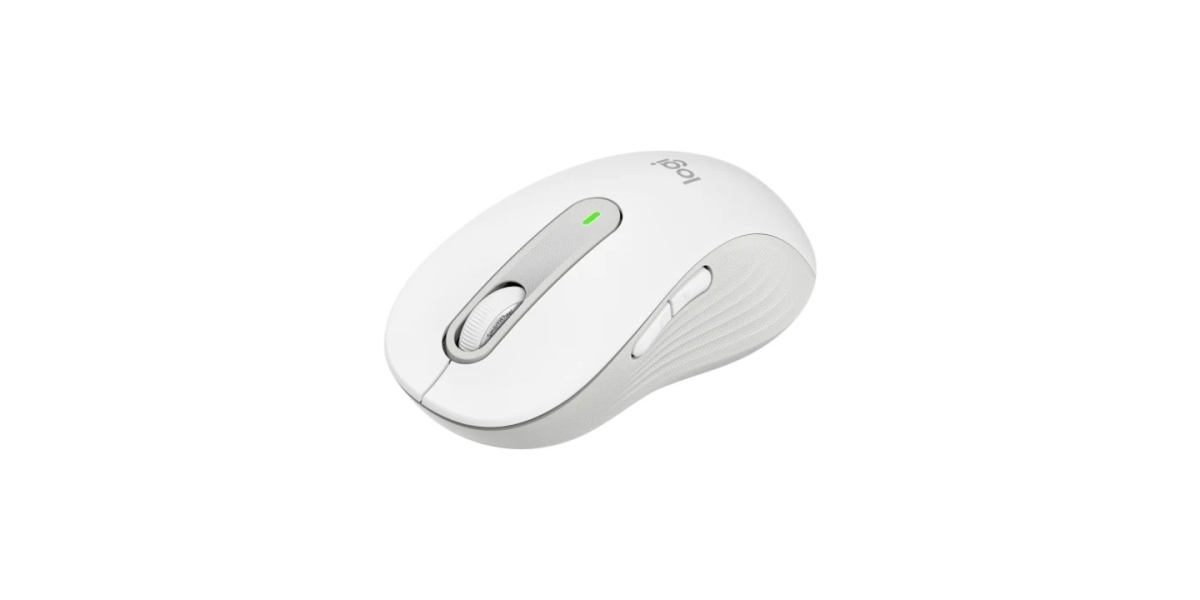 Mouse wireless Logitech Signature M650 L, Alb crem (M650L) 765589