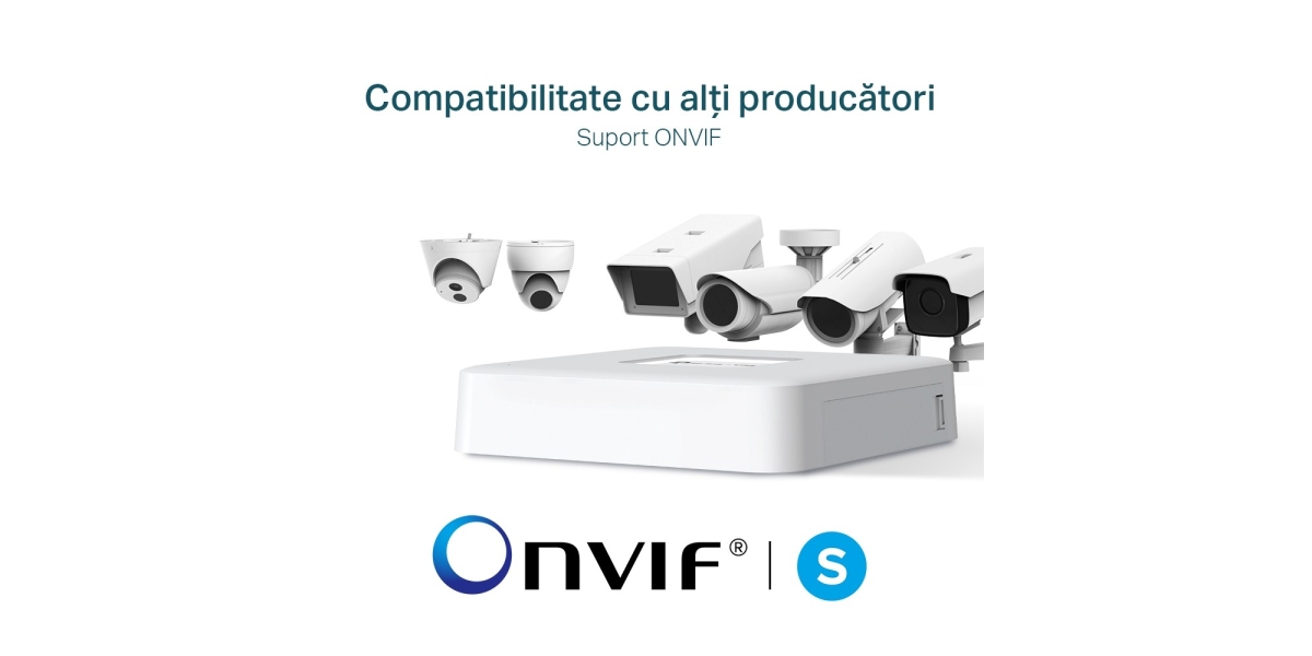 NVR TP-Link VIGI NVR1008H, 8 canale, max 10 TB, HDMI, VGA, RJ45, 2 x USB 2.0...