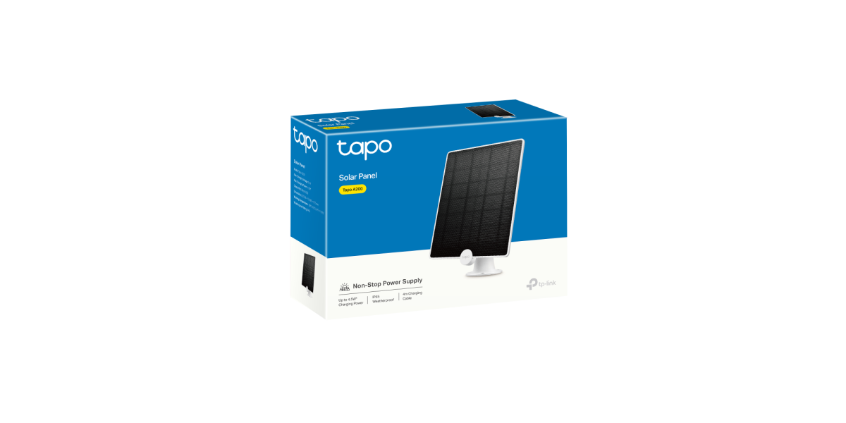 Panou solar TP-Link Tapo A200, pentru camerele IP Tapo C420 si Tapo C400,...