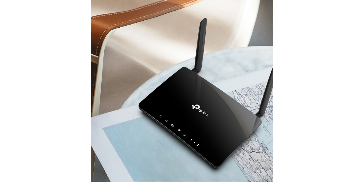 Router TP-Link Archer MR500 wireless, 4G LTE, 1200Mbps, 3 x gigabit, 1 x WAN,...