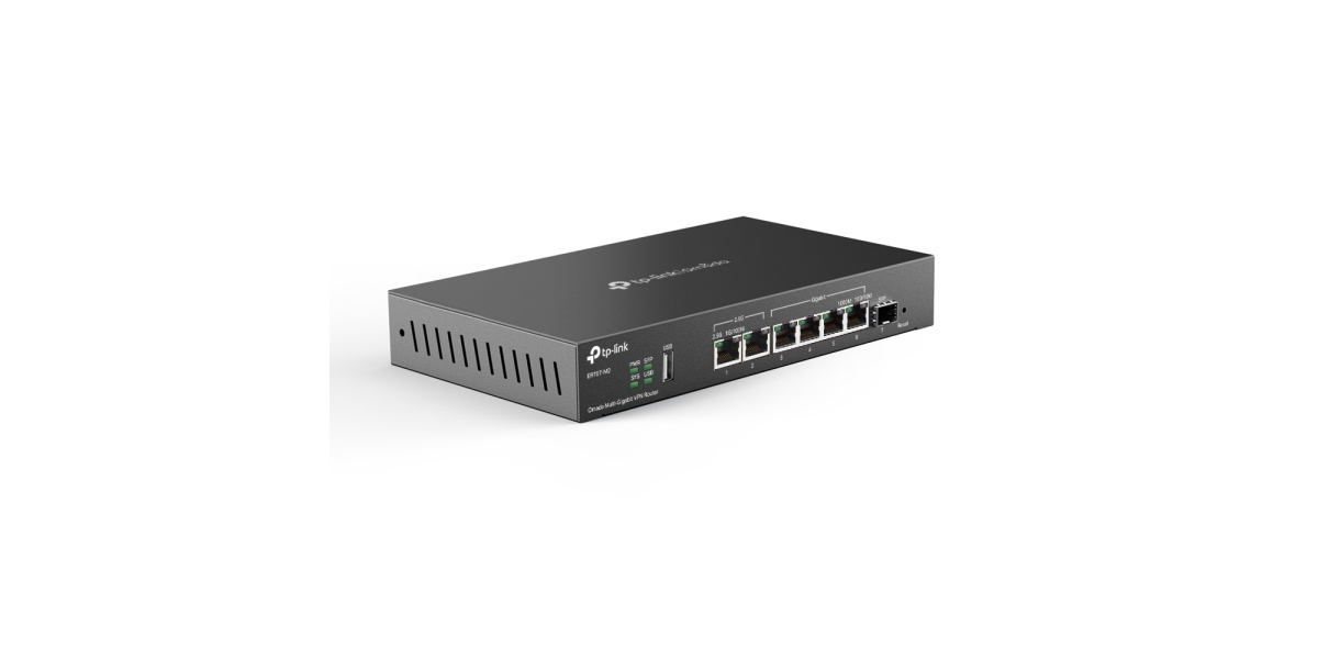 Router VPN TP-Link ER707-M2, 1000 Mbps, 1xWAN, 5xWAN/LAN, USB 2.0, Negru...