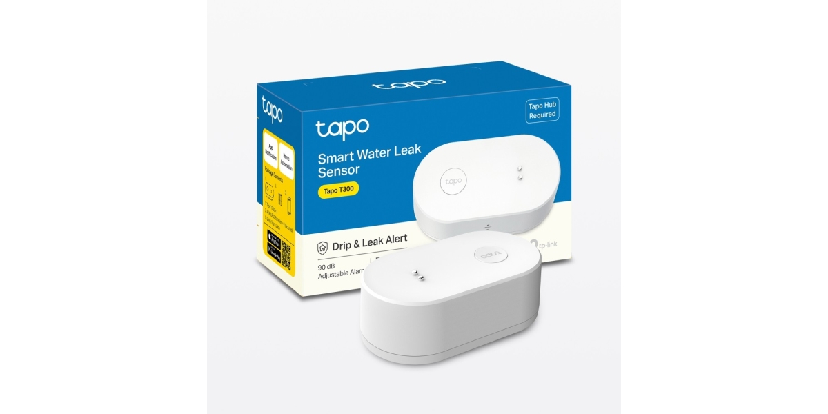 Senzor smart TP-LINK Tapo T300 detectie lichide, WiFi, alb 765858