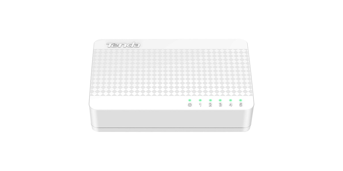 Switch Tenda S105, 5 x 10/100 Mbps 