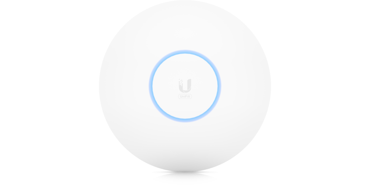 Access point Ubiquiti U6-PRO interior, 4800 Gbps, PoE, 2.4 - 5 GHz 