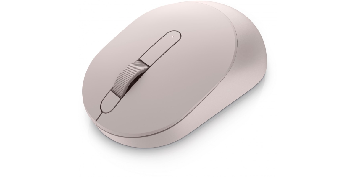 Mouse wireless Dell MS3320W, 4000 dpi, roz cenusiu (570-ABPY) 