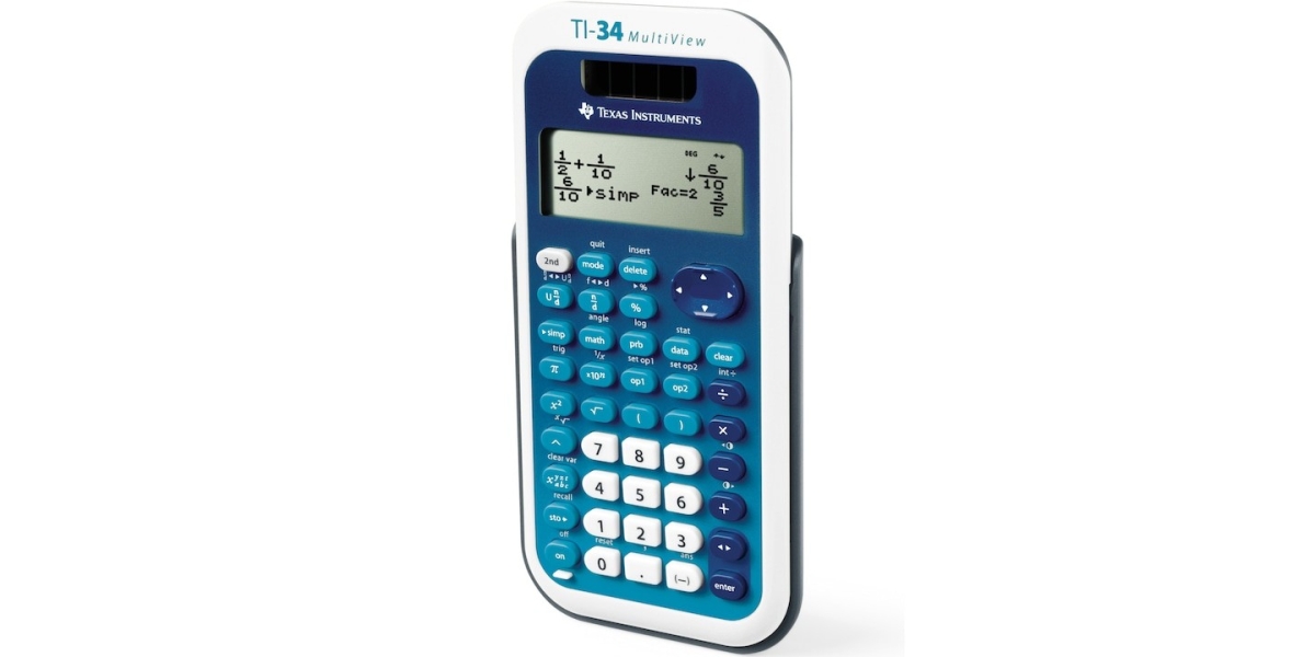 Calculator stiintific de birou Texas Instruments T34 Multiview, albastru...