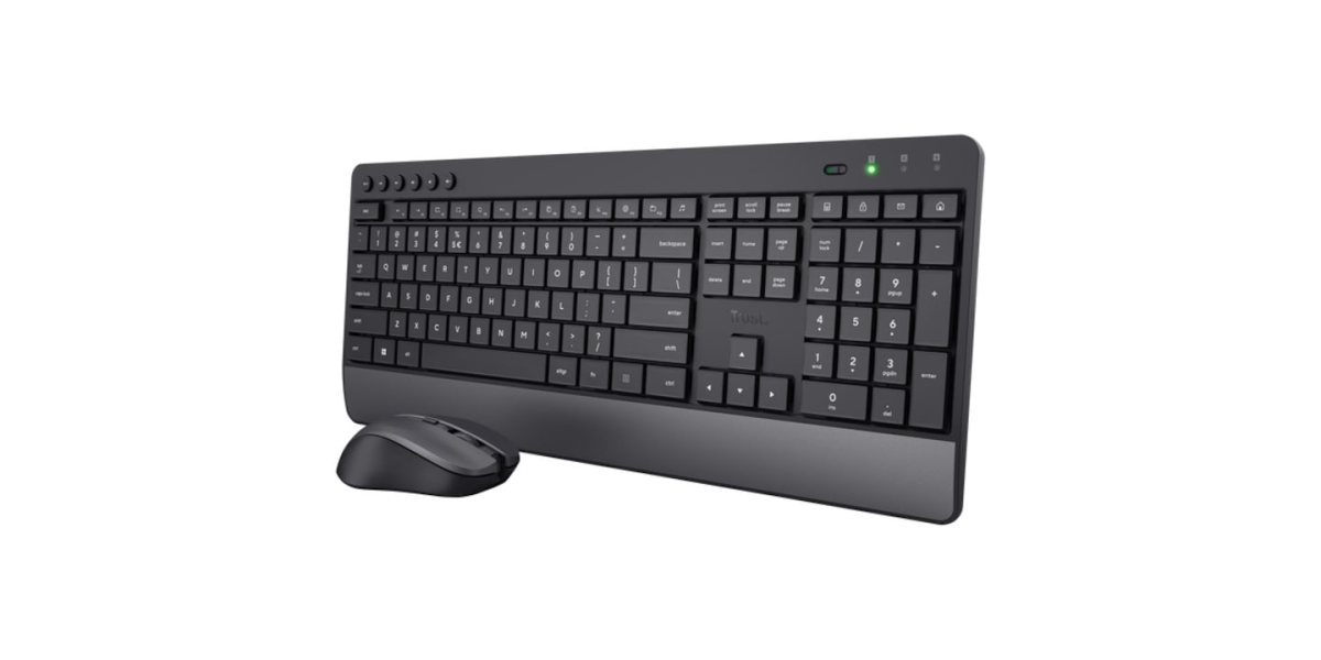 Kit Tastatura si Mouse Trust Trezo Comfort Wireless, Negru 24529 768275