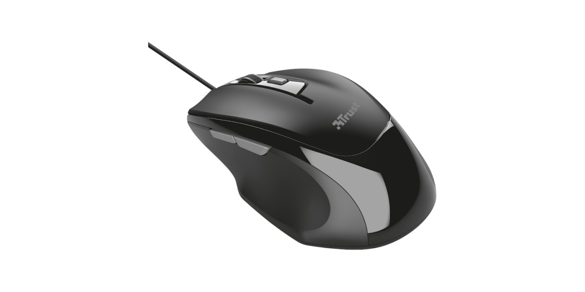 Mouse Trust Voca Comfort, Negru 23650 768273