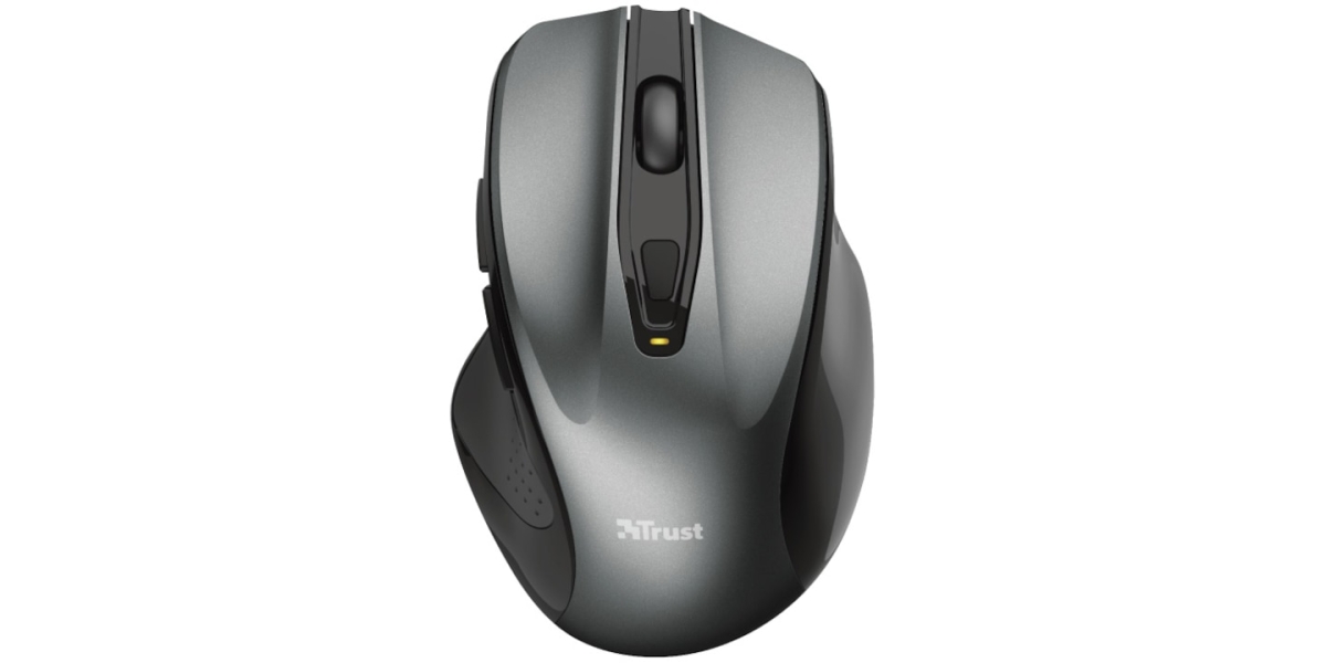 Mouse Wireless Trust Nito, 5 butoane, Ergo, 2200 dpi, negru 24115 