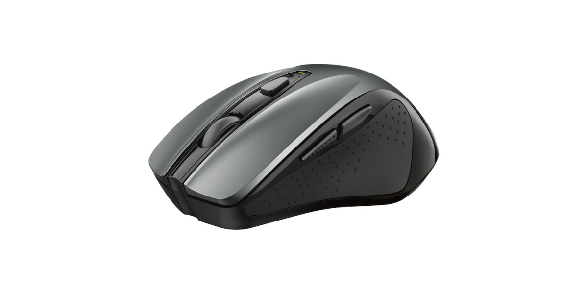 Mouse Wireless Trust Nito, 5 butoane, Ergo, 2200 dpi, negru 24115 768108