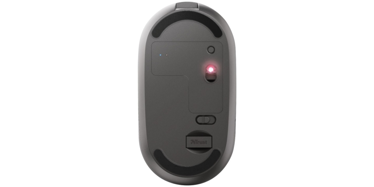 Mouse Wireless Trust Puck, 2.4GHz si Bluetooth, negru 24059 768138