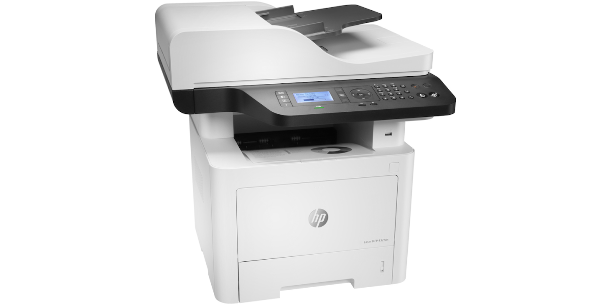 Multifunctional laser Monocrom HP MFP 432FDN, A4, Duplex, ADF, Alb 7UQ76A...