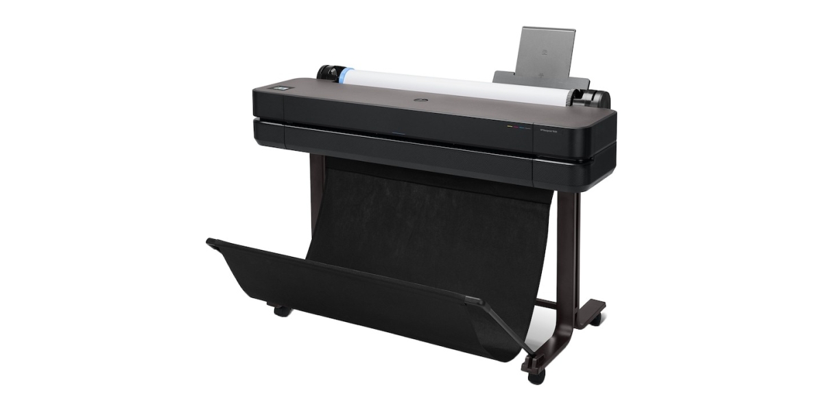 Plotter inkjet Color HP DesignJet T630, A0, Wireless, Duplex, Negru 5HB11A 