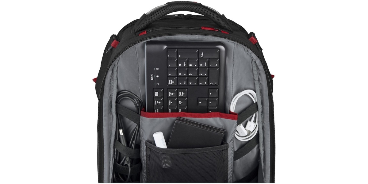 Rucsac Gaming Wenger Tech PlayerOne pentru laptop, 17.3", Negru 611650 768156