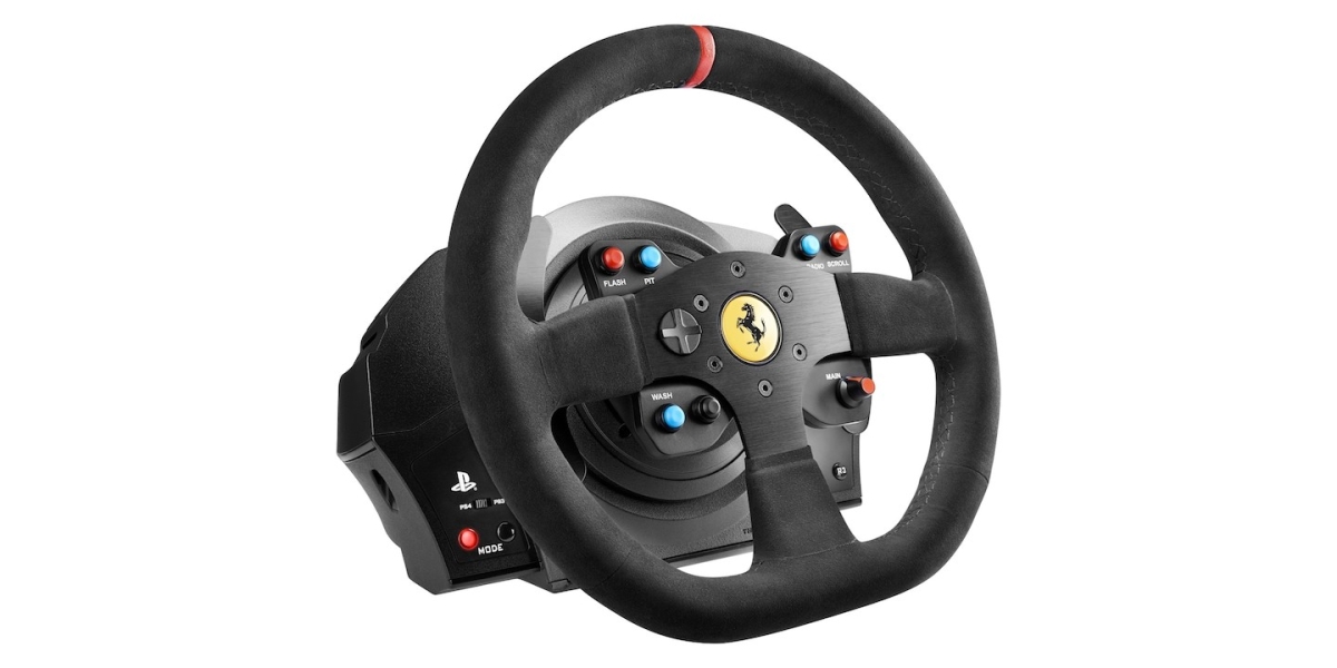 Volan Gaming Thrustmaster T300 Ferrari Integral Alcantara Edition (PC/PS),...