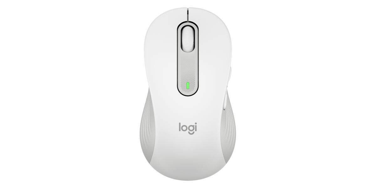 Logitech Signature M650 Mouse Wireless - Alb Off-White - 910-006255 