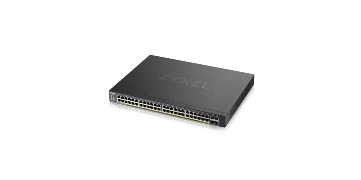 Switch cu management L3 Zyxel XGS1930-52HP-EU010, 48 x Gigabit, 4x SFP, Negru...