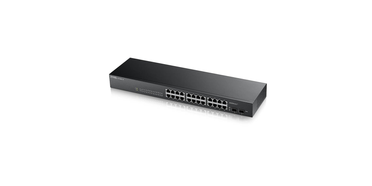 Switch Zyxel GS1900-24-EU0102F, GS1900-24 v2, cu management, 24 Porturi...